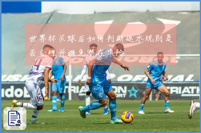 世界杯买球后如何判断返水规则是否合理并避免潜在风险