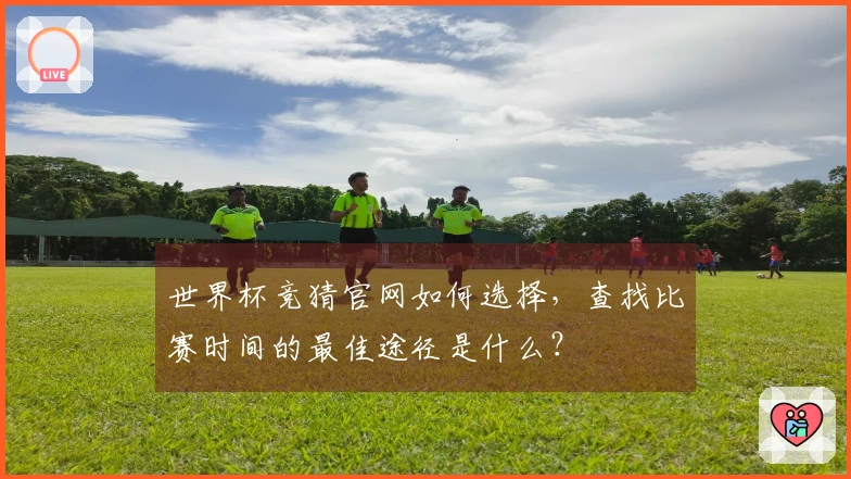 世界杯竞猜官网如何选择，查找比赛时间的最佳途径是什么？